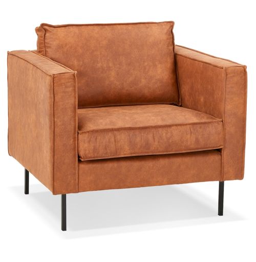 Fauteuil de salon 1 place 'JANE MICRO' couleur naturelle