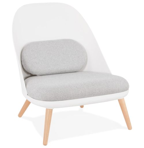 Fauteuil lounge design 'TICOS' style scandinave
