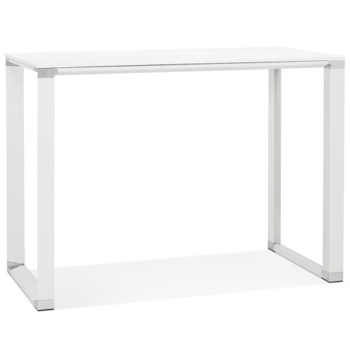 Table haute / bureau haut 'XLINE HIGH TABLE' en bois blanc - 140x70 cm