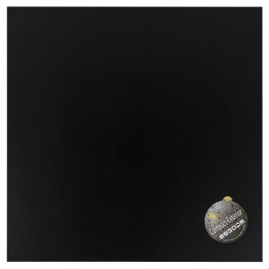 Plateau de table 'PLANO' carré 60x60cm noir en résine compressée