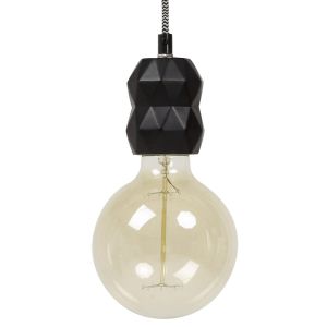 Douille design 'SOKET' noire