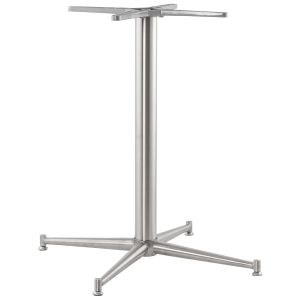 Pied de table 'TARGET' 75 en acier inoxydable