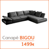 Mobilier de salon - Canapé BIGOU