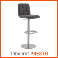 Tabourets réglables Alterego - Tabouret PRESTO