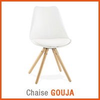 Meubles scandinaves Alterego - Chaise GOUJA