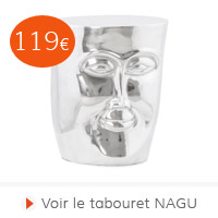 Fete des meres - Tabouret NAGU