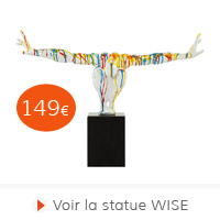 Saint-Valentin - Statue WISE