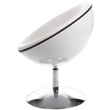 Fauteuil design SPHERA blanc - Alterego Design